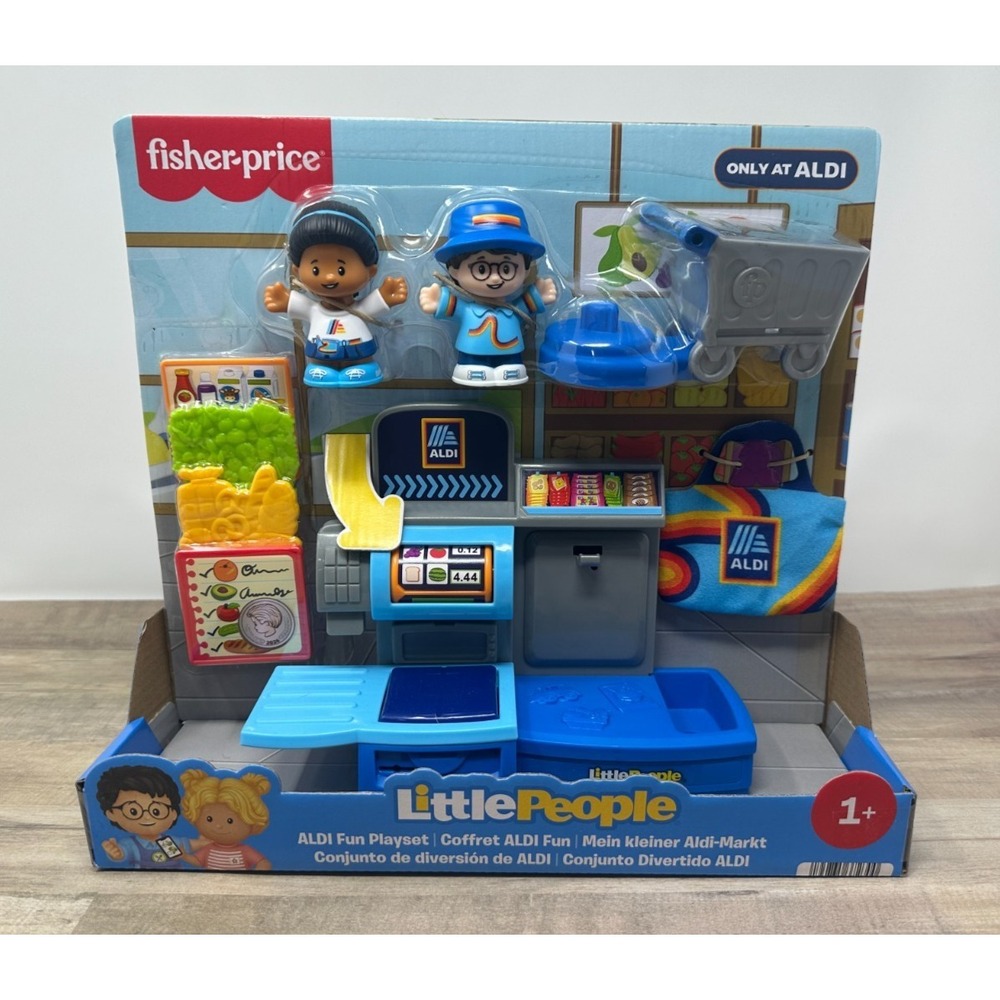 New Fisher-Price Little People Aldi Fun Grocery‎ Store 2026 - Limited Edition